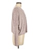 Cherish Metallic Burgundy Pullover Sweater Size M - photo 4