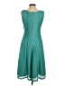 Gabby Skye 100% Polyester Teal Casual Dress Size 4 - photo 2