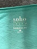 Soho 100% Cotton Teal Short Sleeve Henley Size XL - photo 7