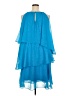 MSK 100% Polyester Blue Cocktail Dress Size 3X - photo 2