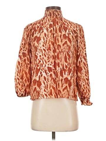 Tucker 3/4 Sleeve Silk Top (view 1)