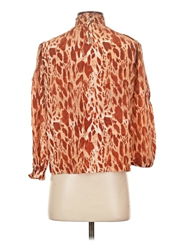 Tucker 3/4 Sleeve Silk Top (view 2)
