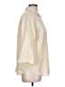 Chico's Ivory 3/4 Sleeve Button-Down Shirt Size Lg (2) - photo 4
