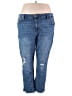 Seven7 Solid Blue Jeans Size 24 waist - photo 1