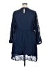 Sundance 100% Polyester Blue Casual Dress Size XXL - photo 2