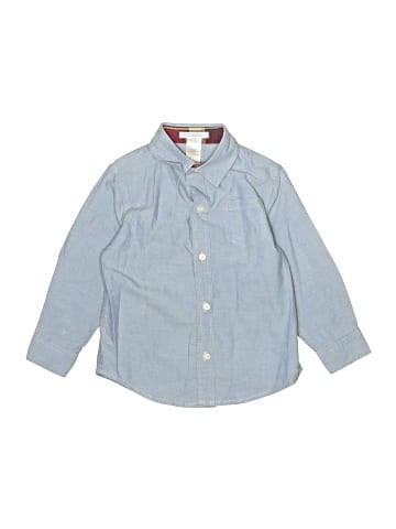 Janie and Jack Long Sleeve Button-Down Shirt (view 1)