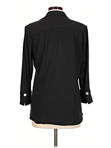 Foxcroft 3/4 Sleeve Button-Down Shirt (view 2)