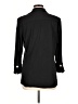 Foxcroft Black 3/4 Sleeve Button-Down Shirt Size L - photo 2