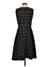 Kasper 100% Polyester Polka Dots Black Casual Dress Size 2 - photo 2