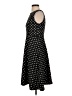 Kasper 100% Polyester Polka Dots Black Casual Dress Size 2 - photo 5
