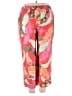 Chico's 100% Polyester Tropical Pink Casual Pants Size XL (3.5) - photo 2