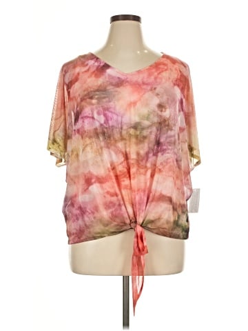 One World Short Sleeve Blouse (view 1)