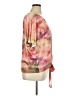 One World Tie-dye Pink Short Sleeve Blouse Size XL - photo 4