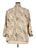 New York Clothing Co. 100% Polyester Tan Kimono Size 3X - photo 2