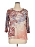 Westport Pink 3/4 Sleeve Top Size XL - photo 1