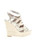 Joan & David Ivory Wedges Size 8 1/2 - photo 1