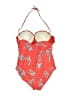 Gap Body Outlet Print Red One Piece Swimsuit Size M - photo 2