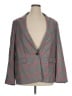 Escada Plaid Gray Blazer Size EU 46 / US 16 - photo 1