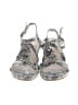 Naturalizer Silver Wedges Size 6 - photo 2