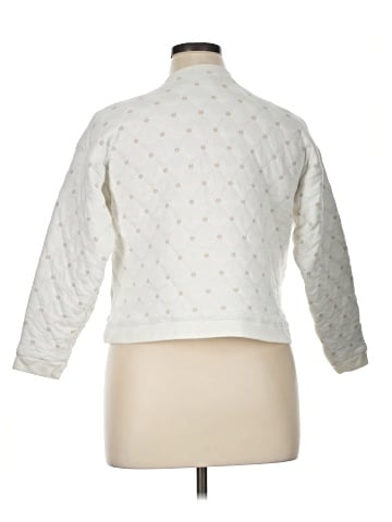 Madewell Quilted Swing Sweatshirt (view 2)