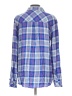 Rails 100% Rayon Plaid Blue Long Sleeve Button-Down Shirt Size L - photo 2