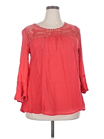 New Directions 3/4 Sleeve Blouse (view 1)