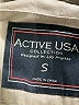 Active USA 100% Cotton Tan Trenchcoat Size S - photo 6