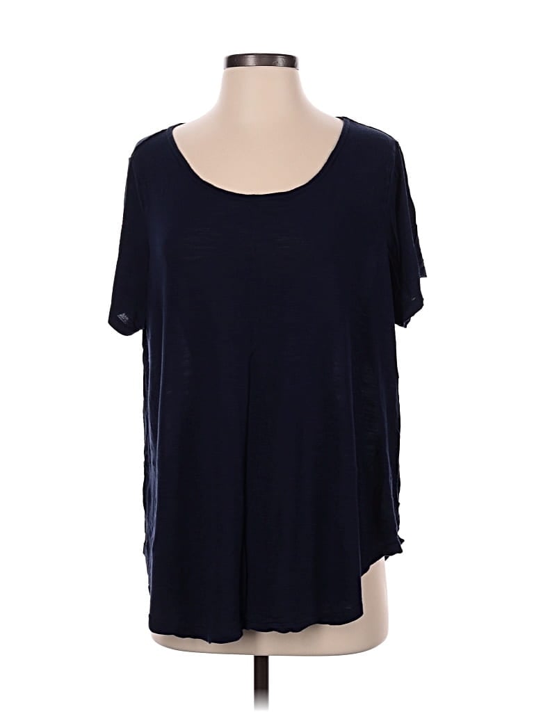 Pre-owned Evans 3/4 Sleeve T-shirt In Blue