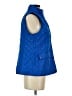 Talbots 100% Polyester Blue Vest Size S - photo 4