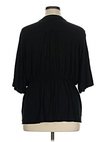 J.Jill 3/4 Sleeve Button-Down Shirt (view 2)