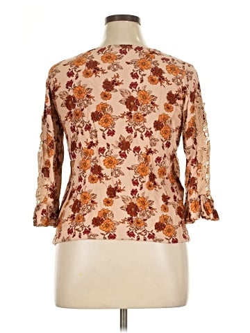 Rusttydustty 3/4 Sleeve Blouse (view 2)