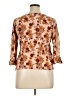 Rusttydustty 100% Viscose Brown 3/4 Sleeve Blouse Size XL - photo 2