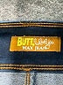 Wax Jean Color Block Blue Denim Shorts Size 1 - photo 3