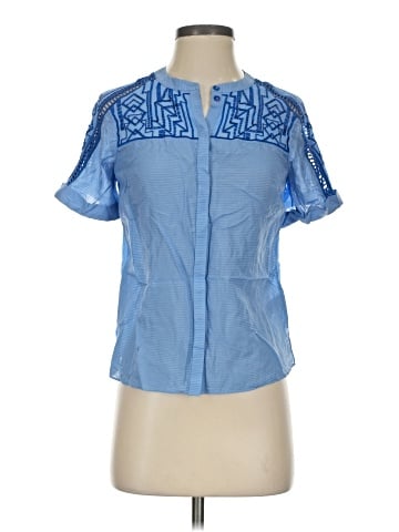 Karen Millen Short Sleeve Blouse (view 1)