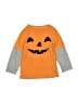Carter's 100% Cotton Orange Long Sleeve T-Shirt 18-24 MO / 24 MO - photo 1