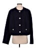 Free Assembly 100% Polyester Tweed Blue Jacket Size XXL - photo 1