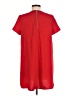 Zara TRF 100% Polyester Solid Red Casual Dress Size M - photo 2