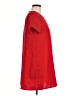 Zara TRF 100% Polyester Solid Red Casual Dress Size M - photo 4