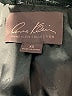 Anne Klein 100% Leather Metallic Black Blazer Size XS - photo 6