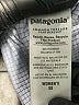 Patagonia 100% Polyester Gray Track Jacket Size XS - photo 7