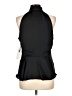 1.State 100% Polyester Black Sleeveless Blouse Size L - photo 2