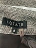1.State Houndstooth Gray Formal Skirt Size 8 - photo 4