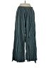 Michael Stars Stripes Teal Casual Pants Size Sm (0) - photo 2
