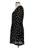 Intermix Polka Dots Black Casual Dress Size 4 - photo 5