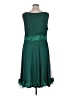 Papillon 100% Rayon Green Cocktail Dress Size XL - photo 2