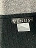 Venus Chevron-herringbone Black Pullover Sweater Size M - photo 7