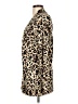 Foxcroft Animal Print Brown Gold Cardigan Size L - photo 5
