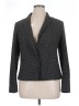 Ann Taylor Houndstooth Gray Blazer Size 14 - photo 1