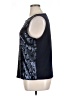rsvp by TALBOTS 100% Polyester Blue Sleeveless T-Shirt Size XL - photo 5