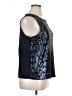 rsvp by TALBOTS 100% Polyester Blue Sleeveless T-Shirt Size XL - photo 4